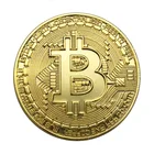 Coin Coins Silver Coin Custom 40Mm Souvenir Blockchain Bitcoin Coin Anniversary Metal Commemorative 24K Carat Coins Gold Bitcoin For Sale