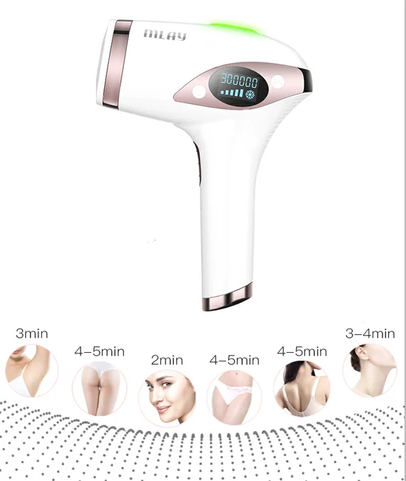 New Arrival Mlay T4 Portable IPL Epilator for Home Use Permanent Hair Removal with UK US Plug