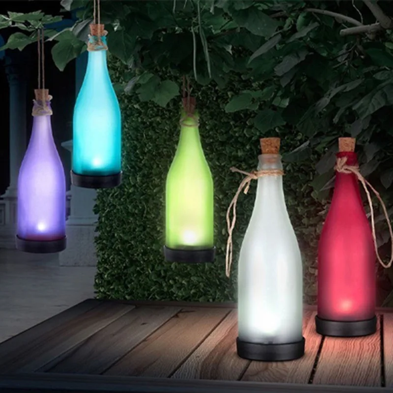 Innovative Solar Powered Outside Bottle Light