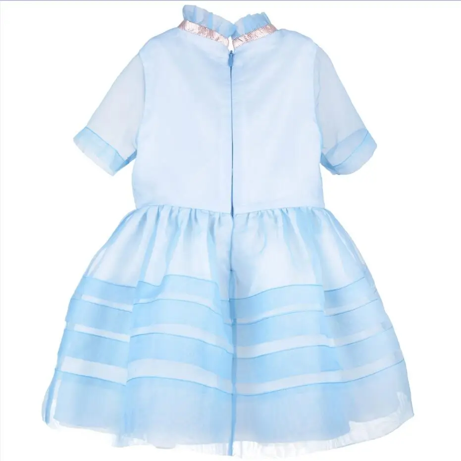 Custom Design summer dress  for baby girl clothing manufacturers