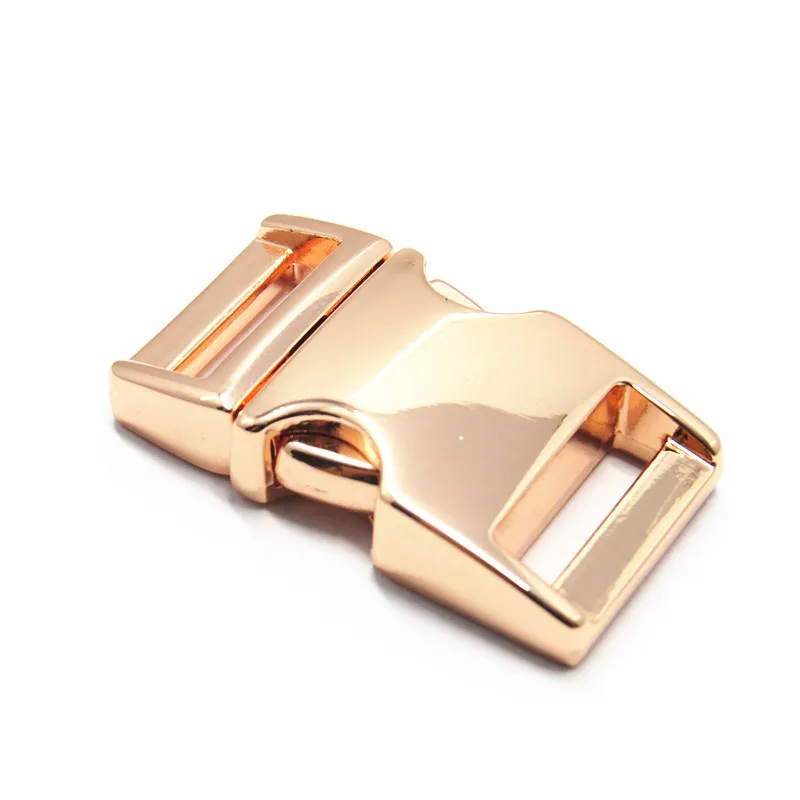 rose gold side release buckle