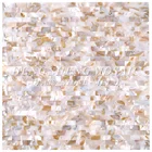 Sea Shell Tile Mosaic Tile Natural White Mother Of Pearl Kitchen Backsplash Wall Sea Shell Mosaic Tile
