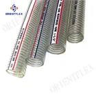 Pvc Steel Braided Pvc Braided Pvc Hose Pvc Steel Wire Reinforced Spiral Braided Spring Clear Hose