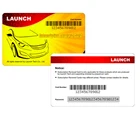 Official Update LAUNCH Renewal Card Software Update Card Support CRP429C/CRP423/CRP909E/CRP909/CRP909X