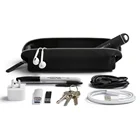 School Leather Bag School Ziplock Small Personalized Student Leather Fabric Pencil Bag Case