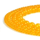 Topaz Round Beautiful Gemstone Yellow Jade 4/6/8/10/12mm Topaz Loose Beads