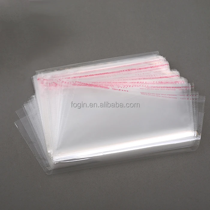 Clear Resealable Cellophane Opp Poly Bags Transparent Opp Bag Packing