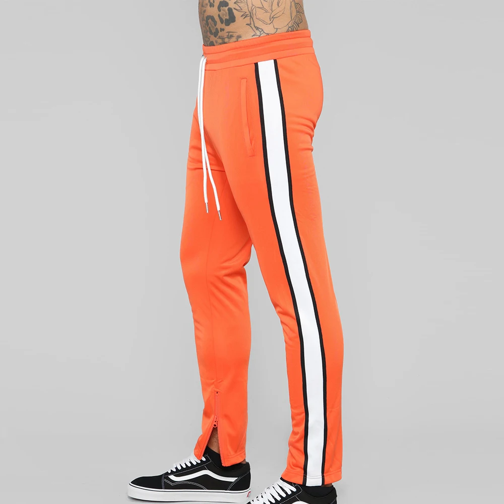 side cut track pants