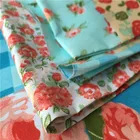 printed polyester fabric brush fabric of jaipur bedsheet