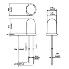 5mm Led Diode Led5mmround Led Diode Price 5mm Ultra Bright Clear Lens LED Diode