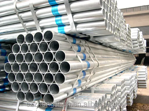 2 Inch Galvanized Steel Pipe Schedule 40 Plumbering Material Galvanized tubes Handrails Galvanized Steel Tube Balcony Railing