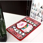 Mat Printed Mat CHAKME Wholesale Waterproof Anti Slip Custom Printed Modern Home Bath Mat In China