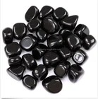 Obsidian Stone Obsidian Natural Black Obsidian Tumbled Stone Semi-Precious Gemstones