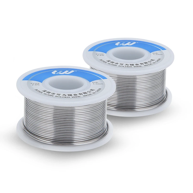 High-Quality 3% SILVER 1mm TIN SOLDER WIRE SN96,5Ag3Cu0,5 with FLUX 100g CYNEL 