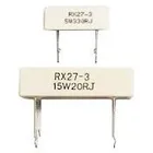 2w 2w Ceramic Resistor RX27cement Ceramic Wirewound Resistor 1 Ohm 2w Resistors