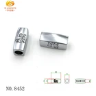 Beads Beads Supplier Custom Engraved Metal Logo Beads For Bracelet Jewelry