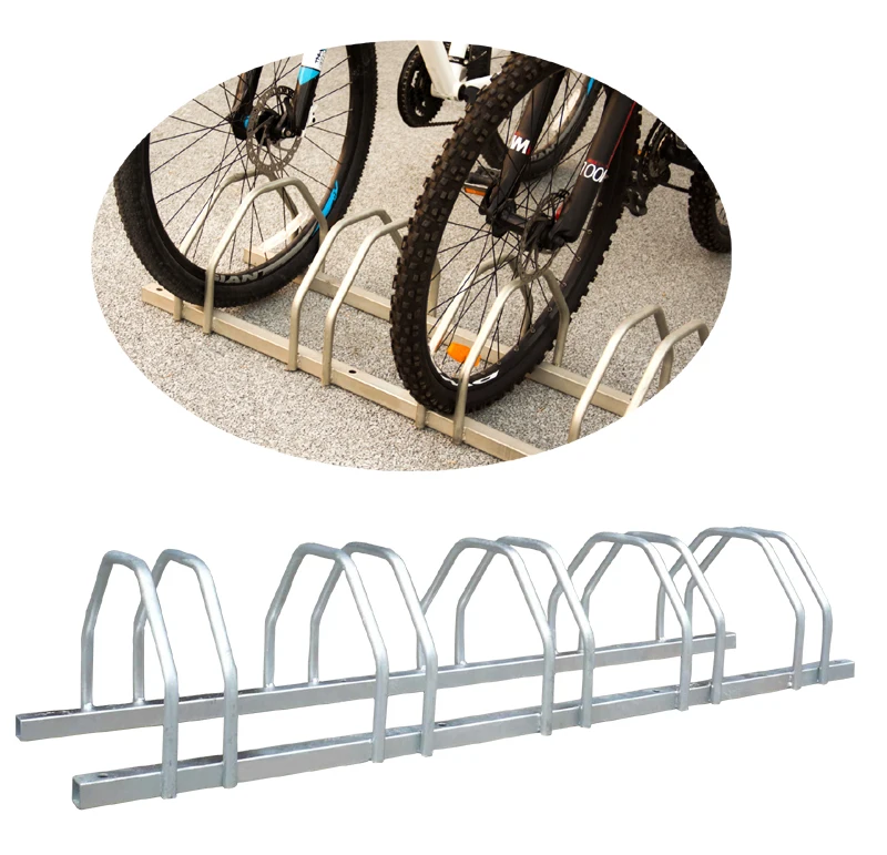 5 bike floor rack