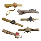 Tie Clip Mens Tie Clip Custom Men's Jewelry Wholesale Tie Bar Metal Tie Clip Jewelry Charm Pendants