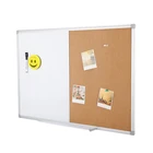 Drawing Board Home Office Training Magnetic Drawing Message Whiteboard Cork Board In Aluminum Frame