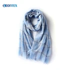 Scarf Grid Scarf Stock Wholesale In Stock Fashionable 2020 Ladies Spring Scarf With Grid Foulard