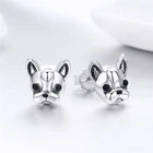 Earrings Studs Earrings French Bulldog Earrings 925 Sterling Silver Earrings Studs With High Quality