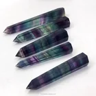 Fluorite Tower Hot Sale Natural Polishing Healing Rainbow Fluorite Tower For Healing