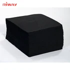 Disposable Towel Biodegradable Disposable Black Salon Towel