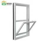 Top Hung Windows Hot Sale Top Quality Best Price Pvc Glazed Single Hung Double Hung Windows