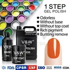 Gel Coat 2 Step Gel Polish Customized Safe Gel No Base And No Top Coat Needed Gel 1 Step Gel Polish