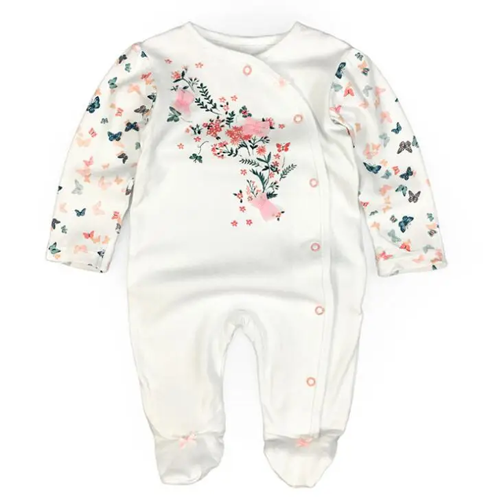 manufacturer Organic cotton baby pajamas baby one pieces