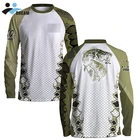 Shirt Latest Unique Men's UV Long Sleeve Fishing Shirt
