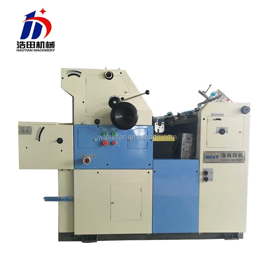 Ht47ii 1 3kw Single Color Offset Press Printing Machine Printing