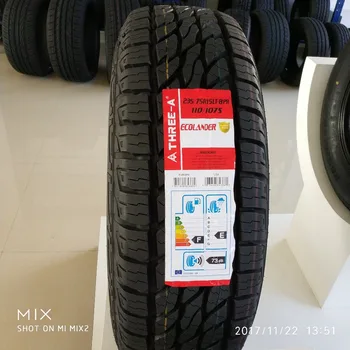 Three A Yatone Aoteli PCR Car Tyre looking for distributors AT All Terrain 4*4 suv off road tyre 265/70R17 LT 265 70 R 17