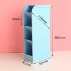 Pen Pencil Holder Wheat Straw Office Desktop Plastic Pen Pencil Holder Organizer Makeup Brush Holder