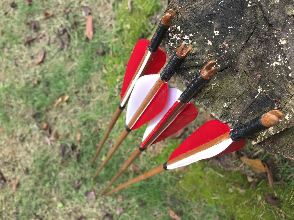 Fletched Bamboo Arrows