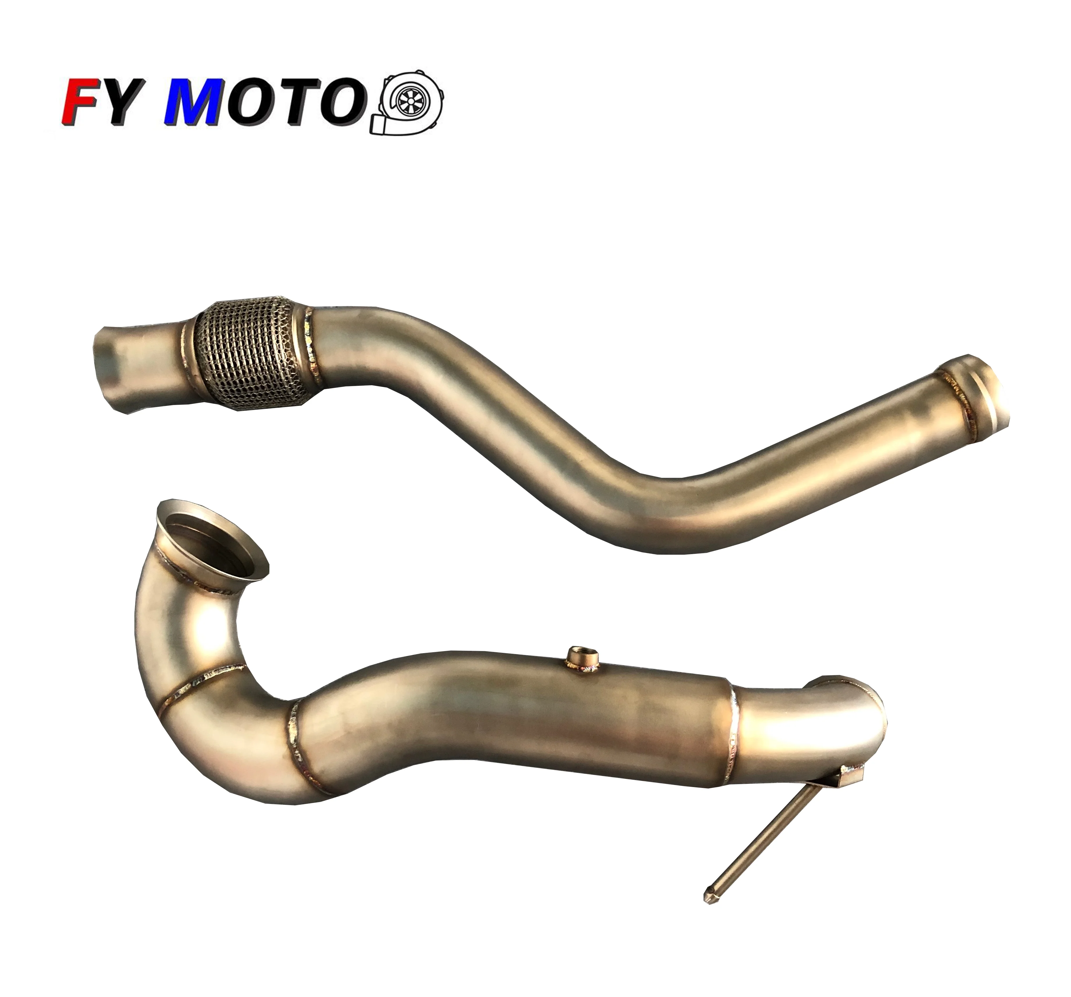 3 5 Catless Exhaust Downpipe For Mercedes Amg A45 Ben G Cla45 Buy Mercedes Exhaust Downpipe For Amg A45 Downpipe For Mercedes Downpipe Product On Alibaba Com