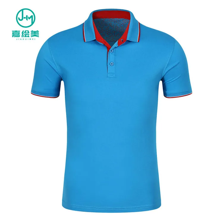 stiff collar polo shirt