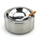 Ashtray Ashtray Stainless Steel Bronze Ashtray Round Shape Ashtray