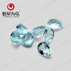 Blue Topaz Silver Jewelry Topaz Sky Blue Topaz Pear Shape Natural Gemstone For Silver Jewelry