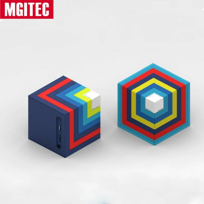 Oem Mini Loudspeaker Box Cubic Rainbow 