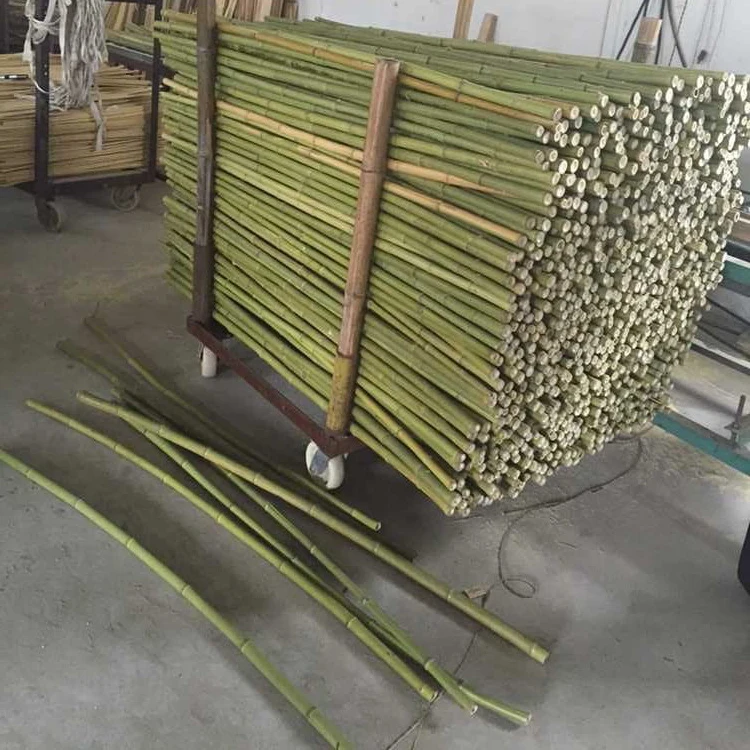 High Quality Bamboo Material Stakes Bamboo Poles Moso Treated