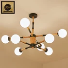 Glass Pendant Led Pendant Light New Design Wholesale Modern Glass Bubble Chandelier Pendant Led Light