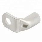1 Hole T45 Series Copper Crimping Cable Lugs Terminal Angled 90 Degree / 1 Hole / Standard Barrel / 600V To 35KV