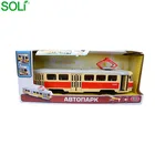 Train Model Train Alloy Subway Train Model Children's Toy Train Scale 1/54 Pull Back Diecast Vehicle Plastic Toys