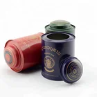 Tea Tea Tin Can Luxury Tea Tins China Supplier Empty Metal Tea Can For Round Tea Tin Canister Multicolor Tin Box