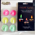 Color Candles Red Pink Green Ywllow Purple Colour Candle Color Flamed Birthday Cake Decor Magic Light Candles