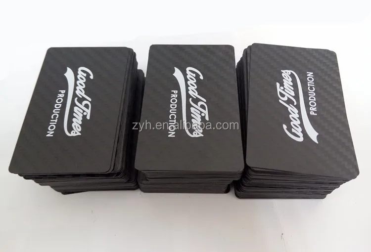 Fashion 100% real 3k Twill carbon fiber business card , calling cards pay using paypal 6