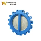 Stainless steel Dual Plate Lug Wafer flap butterfly check valve