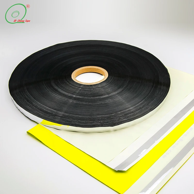 Hot Melt Adhesive Double Sided PEPA Film Permanent Bag Sealing Tape From Shanghai Qichang supplier
