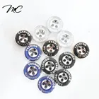 Button Shirt Shirt Button New Products Custom Brand Logo Laser White/Black/Blue 4-Holes Button Plastic / Resin Button Good Quality Shirt Button